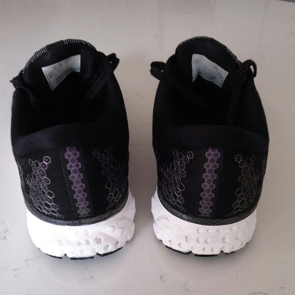 Brooks Glycerin 17 running athletic shoes blk/purple colorway women's size 8.5 - Picture 3 of 12